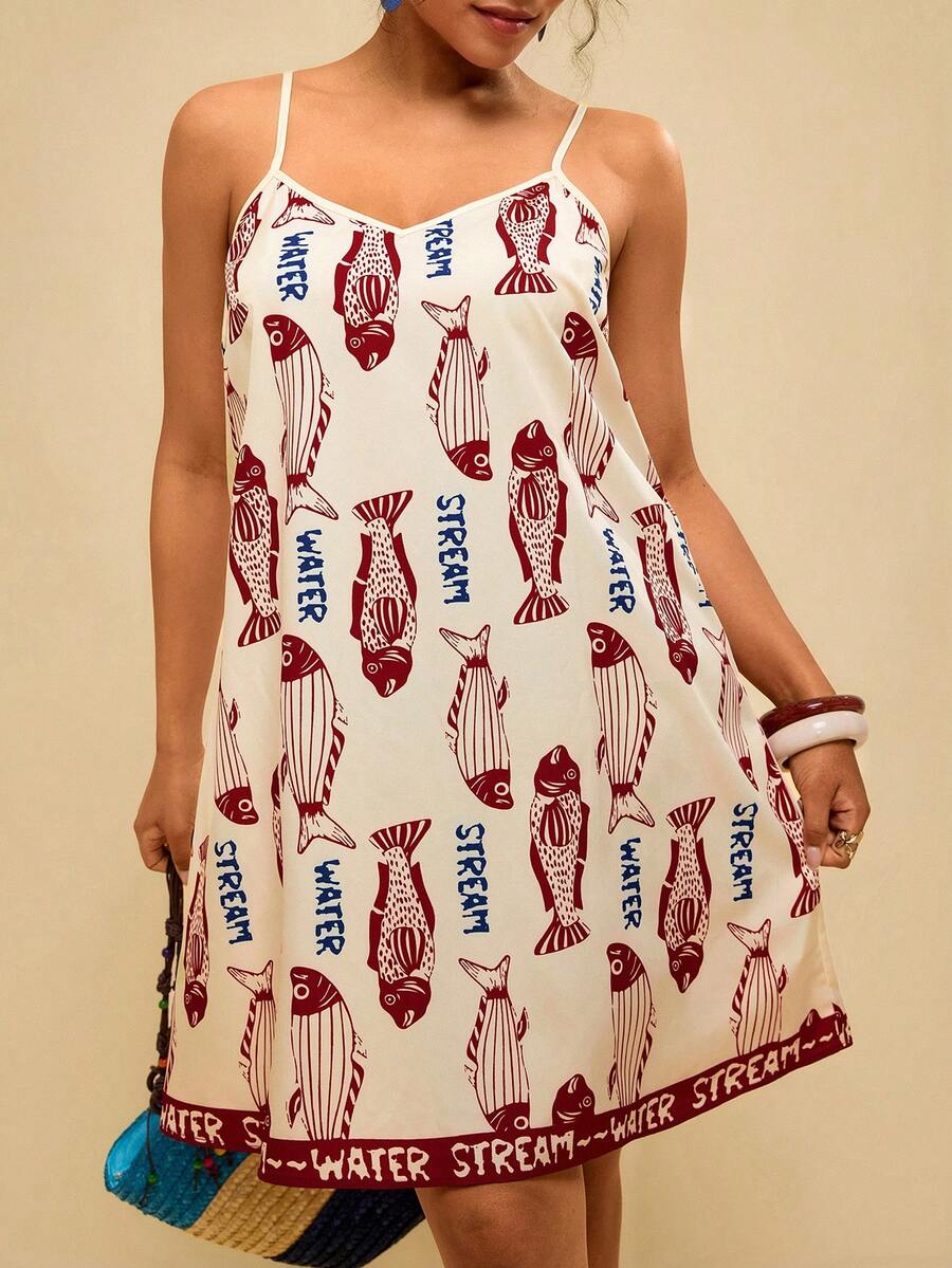 Travachic Plus Size Women Leopard Print Sleeveless Summer Dress Women Sun Dress Women Sundresses Womens Summer Dresses Womans Dress Women S Summer Outfits - Multicolor - View 1
