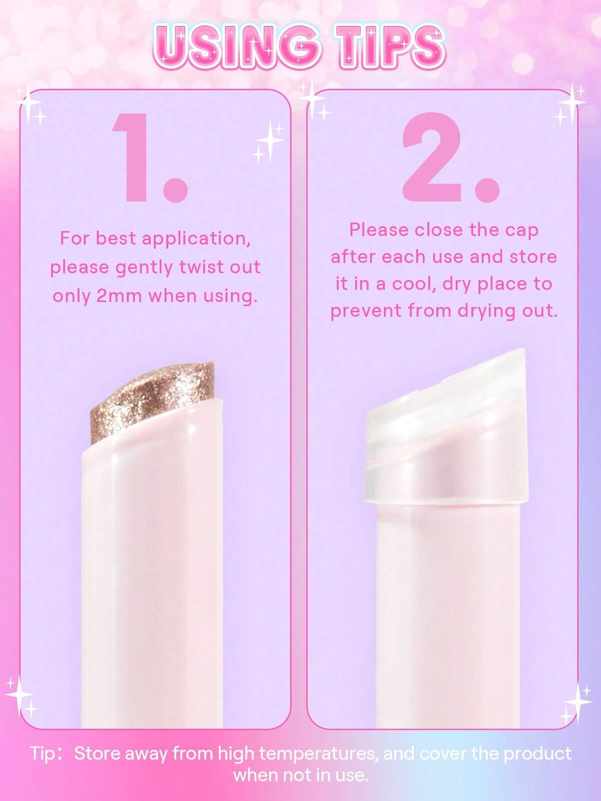 Crystal Jelly Glaze Stick-Golden Girl