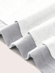 SHEIN SXY 2pcs/Set Sexy Wide Neck Long Sleeve Tight Fit T-Shirt - Multicolor - View 8