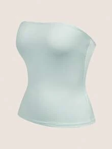 SHEIN EZwear 4 chiếc áo ống nhiều màu sắc dành cho nữ mùa hè - Nhiều màu - Xem 8