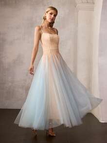 MOTF Soiréza 春夏褶裥收腰正式连衣裙 - 彩色 - 查看 6