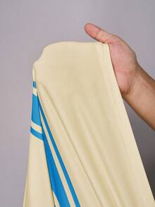 Slaydiva Đầm ngắn tay màu hồng xẻ tà bên hông, dáng suông, cỡ lớn, thích hợp cho kỳ nghỉ xuân sớm, kiểu dáng thường ngày, dành cho người có thân hình đầy đặn. - Màu xanh lam - Xem 8