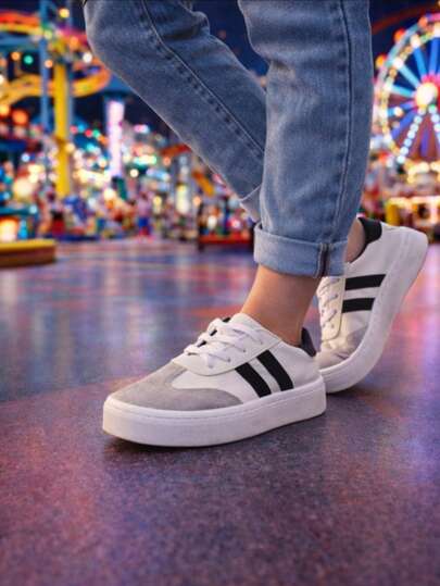 Zapatos Casuales Cómodos Con Suela Blanda Para Niños, Unicolor, Nuevos Para Primavera