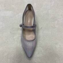 CUCCOO BIZCHIC Women Pointed Toe Fashion Daily Commute High Heels For Christmas Spring Shoes - Silver - View 12