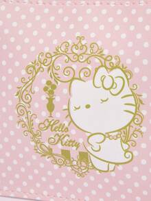 HELLO KITTY AND FRIENDS | SHEIN 一款时尚便携的粉色波点印花零钱包。 - 粉色A - 查看 3