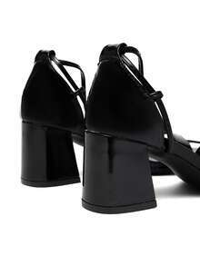 CUCCOO SZL Women Heeled Sandals - Black 4 - View 10