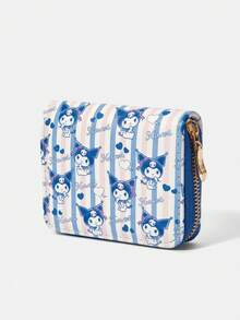 HELLO KITTY AND FRIENDS | SHEIN 1Pc Line Love Rabbit Pattern Simple Style Zipper Coin Purse, Suitable For Women. - Multicolor 8 - View 2