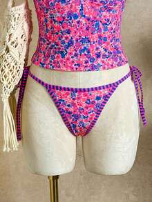 Swim Mod Bộ bikini họa tiết hoa nhiệt đới dễ thương, giản dị - Nhiều màu - Xem 4