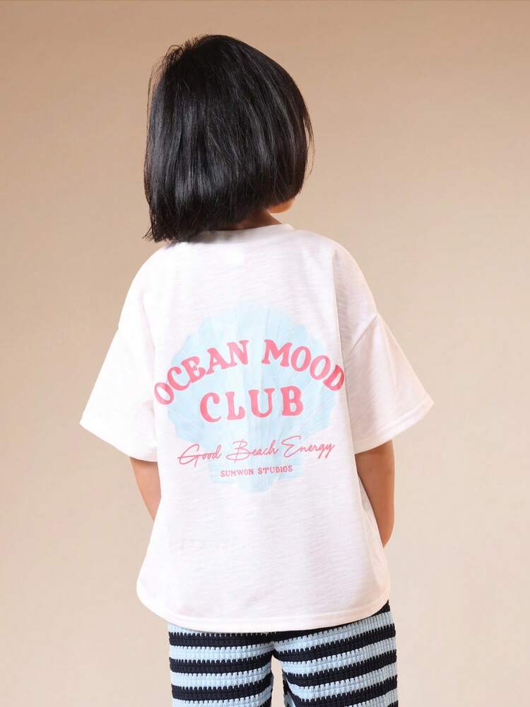 Crew Neck Short Sleeve Graphic Tee