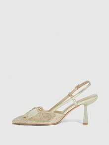 CUCCOO SZL 女士高跟鞋 - 淺金 - 查看 4