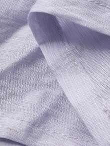 DAZY Spring Sweet Frill Trim Raglan Sleeve Loose Women Pajama Set - Purple - View 9