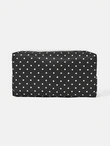 HELLO KITTY AND FRIENDS | SHEIN A Black Fun Cartoon Cute Cosmetic Bag - màu đen - Xem 5