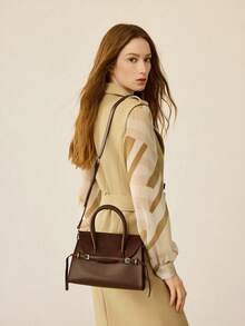 MOTF PREMIUM WOMEN'S   HANDBAG - Coffee Brown - View 8