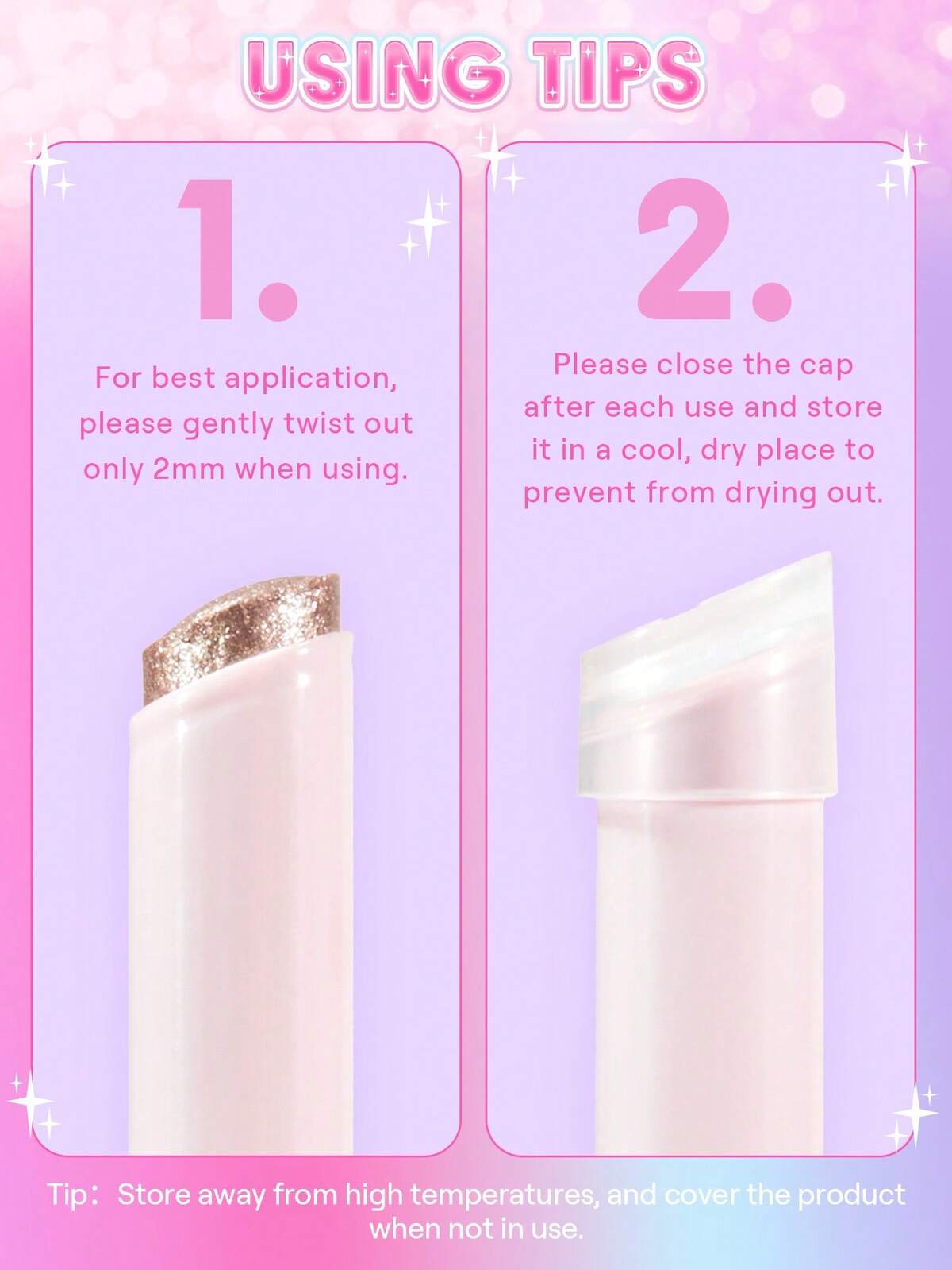 Crystal Jelly Glaze Stick-Lilac Luster