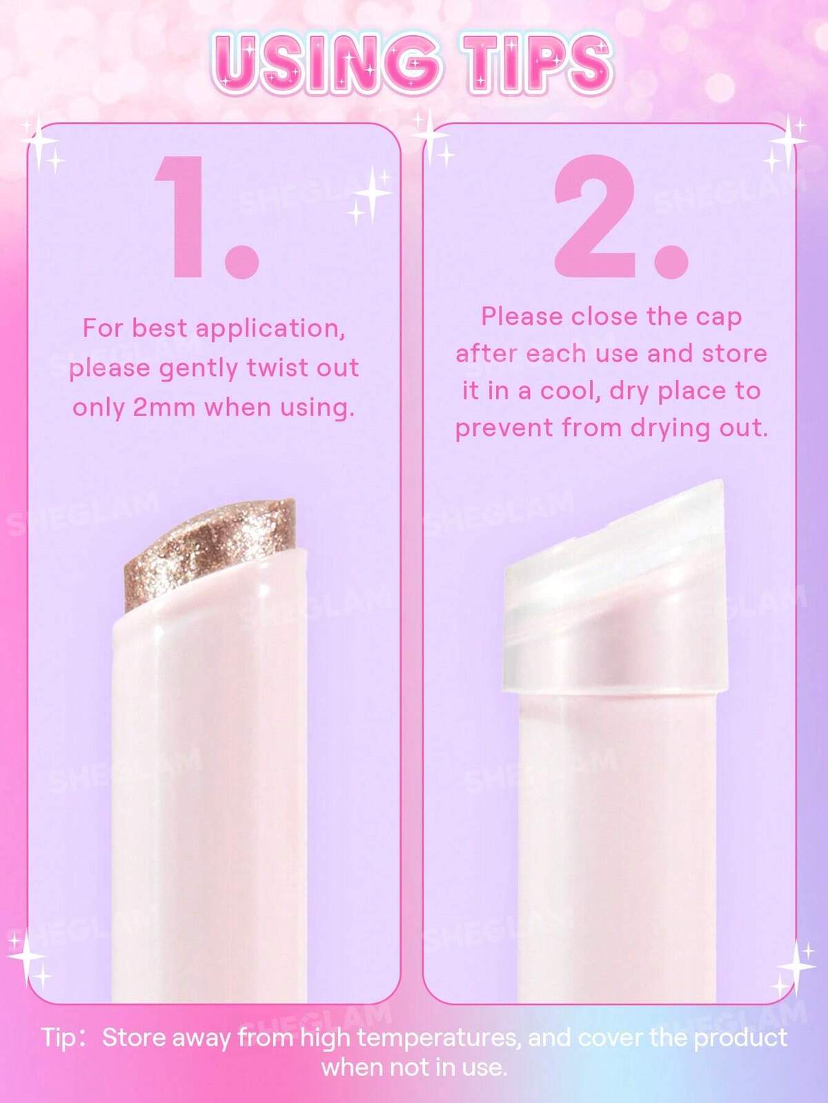 Crystal Jelly Glaze Stick-Lilac Luster