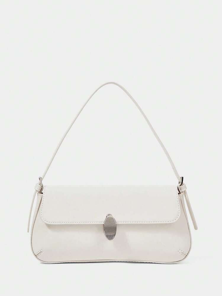 LADIES SHOULDER BAG, EXQUISITE AND SIMPLE BAGUETTE BAG, VERSATILE PARTY COMMUTE