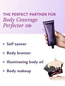 1pc Self Tanner Brush Kabuki Body Blender For Tanning Lotion Bronzer Foundation Makeup Application Vegan Soft Bristles - Purple - View 7