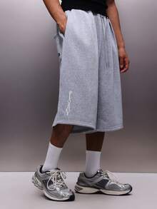 PLAYBOY X SUMWON Men Shorts - Gray Blue - View 5