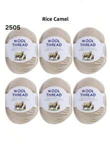 6 Sợi len lông cừu Merino Úc 300g 70% len Merino 30% sợi chống xù mềm mại thoải mái thoáng khí màu sắc rực rỡ dùng để đan áo len, áo vest, đồ thủ công mỹ nghệ, đồ dùng thủ công DIY - gói 6 quả bóng - Xem 42