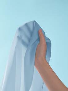 Firerie Layered Ruffle Hem Flared Skirt - Baby Blue - View 7