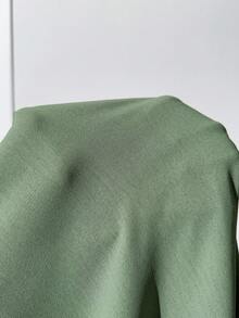 Boho Mama 孕妇撞色蕾丝荷叶边下摆休闲连衣裙 - 綠色 - 查看 6