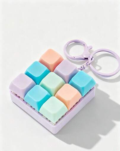 POKOJA LAND 1-pack Push Pop Fidget-kub - Stresslindrande sensorisk leksak