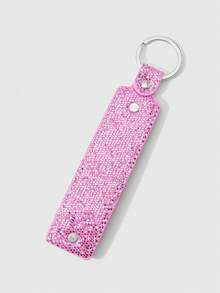 ROMWE Kawaii 1款全新春季ins风甜美可爱百搭轻奢高性价比度假风玫瑰红亮片皮革水钻闪亮字母蝴蝶结“我爱你”银色镂空星星树脂郁金香仿珍珠蝴蝶结精致碎樱桃粉仿真蝴蝶结兰花“DIY钻石饰品”赠送1个爱心水钻贴纸DIY钥匙扣包包挂件，适合女孩女士日常佩戴，节日礼物 - 彩色 - 查看 8