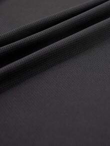 Manfinity Sport PWRUP 男士极简印花无袖连帽背心 - 黑色 - 查看 4