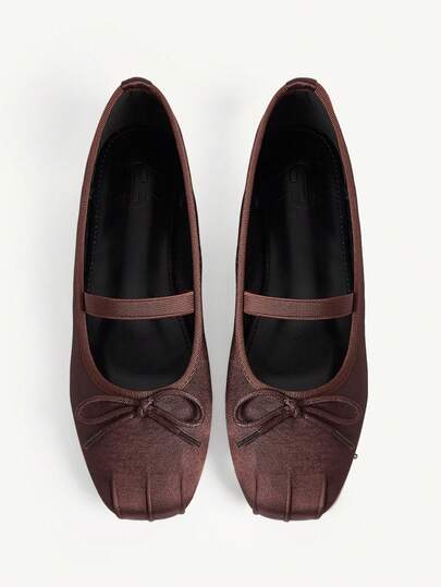 CUCCOO CHICEST Giày bệt nữ, giày bít mũi vuông thêu lưới, kiểu dáng thanh lịch và quyến rũ, giày cưới sang trọng.