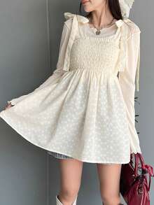 FRIFUL Women's Fashionable Vacation Cute Style Halter Top - White - View 1