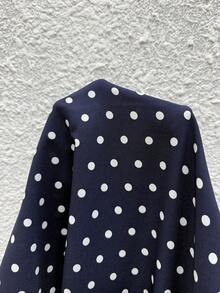 EMERY ROSE Robe d'été décontractée à pois grande taille, robe d'été, tenues d'été, vêtements d'été, robe de printemps, tenue de printemps, vêtements de femme au printemps, robe fleurie, robes fleuries pour femmes, tenues de vacances à la plage pour femmes, robe de vacances, robe bohème à pois, robe à volants pour femmes, robes décontractées pour femmes, robes d'été pour femmes, robes d'été, robe de plage, robes de fête, robe de campagne, robe à pois - Bleu et Blanc - Voir 8