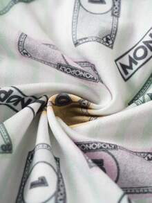 MONOPOLY X SHEIN Tween Boy 2pcs Allover Print Elastic Waist Comfortable Boxer Briefs - Black - View 7