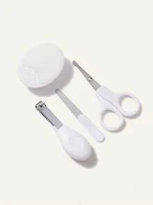 Cozy Pixies 四件套婴儿护理套装，可爱奶牛造型，适合婴儿修指甲护理工具 - 彩色 - 查看 7