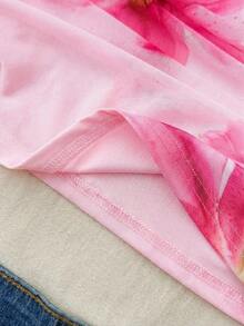 SHEIN 少女背心和吊带衫 - 粉色 - 查看 5