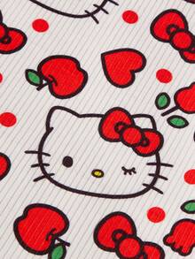 HELLO KITTY AND FRIENDS | SHEIN Ladies' Cute Cartoon Pattern Convenient Handbag - Màu Đỏ Sâu - Xem 5