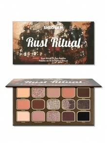 SHEGLAM Rust Ritual BảNg PhấN MắT 15 MàU ThươNg HiệU LàM đẹP Trang đIểM Mỹ PhẩM Cho Phụ Nữ Và Cô GáI HoàN HảO Cho MùA Hè MùA XuâN Lý TưởNg Cho Y2K ThờI Trang Sang TrọNg Phù HợP Cho Sinh NhậT NgàY CủA Mẹ Quà TặNg TiệC SẵN SàNg MàU SắC TốT NhấT - Rust Ritual - Xem 8