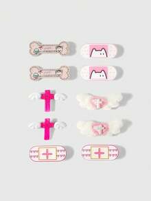 Sweet cool pink white