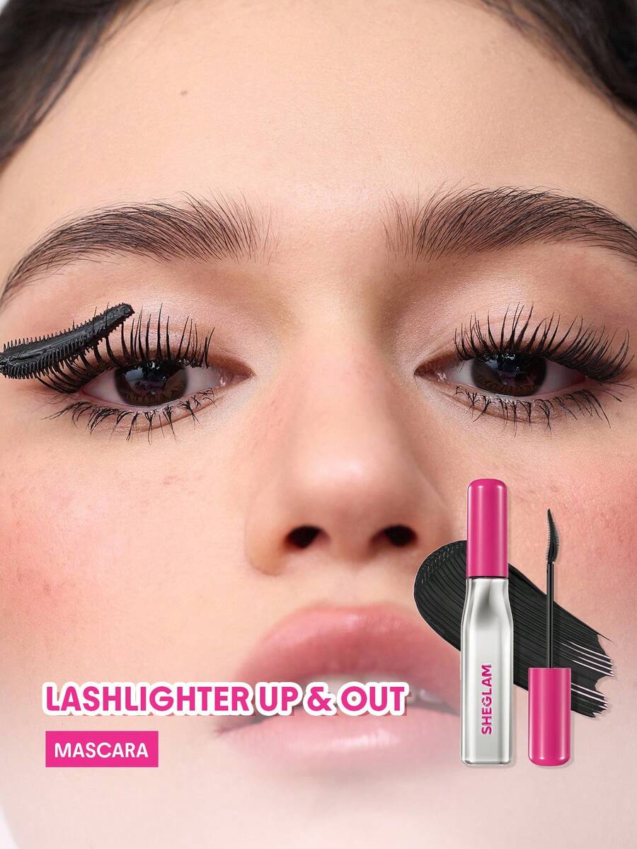 SHEGLAM Lashlighter Up & Out 睫毛膏 品牌 美容 化妝 化妝品 適合女性與女孩 完美搭配冬季春季 Y2K 時尚 流行 生日 情人節禮物 假期 派對準備就緒 最佳顏色 - 黑色 - 查看 1
