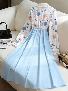 Women Midi Dresses - Multicolor 6 - View 2