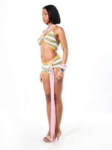 SUMWON WOMEN Women Knit Tops - Multicolor - View 4