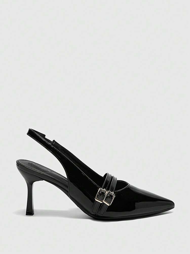 CUCCOO BIZCHIC Women's High-Heeled Shoes Pointed Toe Low Vamp Sexy Thin Heel Four Seasons Outdoor Commuting Fashion Women's Shoes Banquet Shoes Party Shoes Spring Shoes