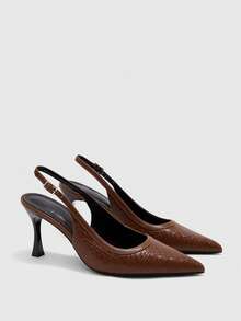 CUCCOO BIZCHIC Women's High Heels - Brown - View 7