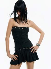 Airlisse Women's Sexy Halter Bodycon Dress - Black - View 5