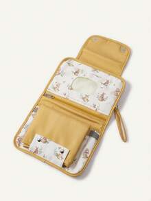 Cozy Pixies 1个牛津布尿布包，多功能一体包，方便携带，可拆卸可折叠婴儿尿布垫，可挂在婴儿车上，可用作尿布包、纸巾袋，适合存放和使用。 - 動物 - 查看 6