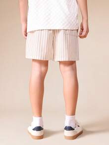 SUMWON Tween Boys Shorts - Khaki - View 2