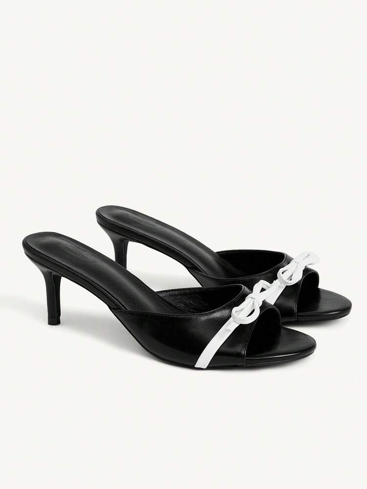 CUCCOO CHICEST Women Shoes Small Round Toe Thin Heel Elegant Commuter Women's High Heel Sandals Spring Casual Wear Go Out Wear Old Money Style Wear Go Out Wear Summer Wear