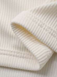 DAZY 女士夏季圆领露背镂空修身短款街头休闲性感短袖T恤 Y2k - 白色 - 查看 6