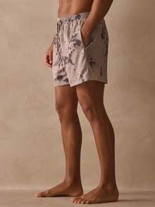 Musero All Over Print Elastciated Drawstring Swim Shorts Spring Summer Essentials - Multicolor - View 4