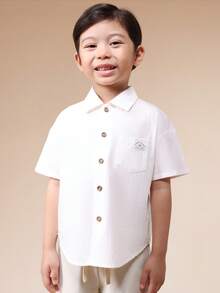 SUMWON Young Boys Shirts - White - View 4