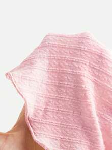 Firerie Women's Elegant Romantic Fashionable Commuting Sexy Elegant Style Yellow Pleated Tube Top, Suitable For Party, Beach Vacation, Back To School, Romantic Date, Wedding Season, Birthday, Easter, Spring/Summer - Baby Pink - View 6